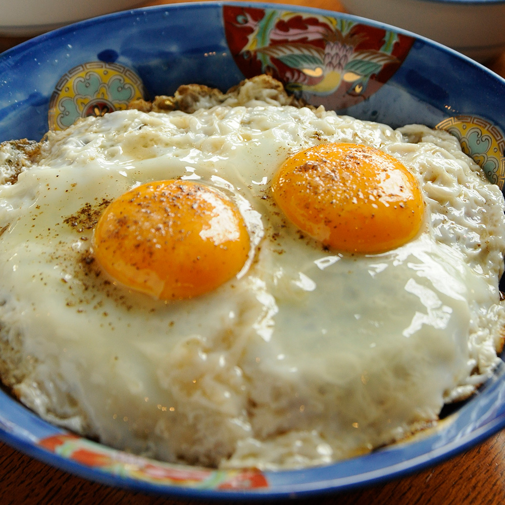 焼豚玉子飯